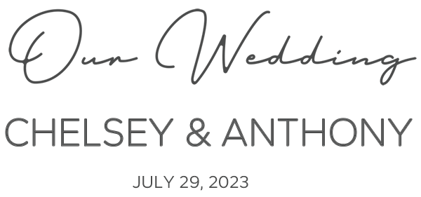 Logo for Chelsey & Anthony